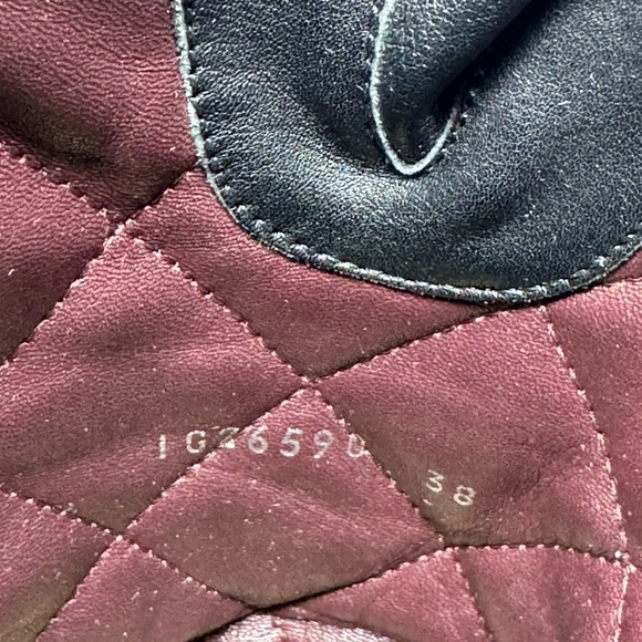 Chanel Black Quilted Calfskin Leather Biker Boots – CC Logo Moto Style (Sz 38.5) - Picture 9 of 15